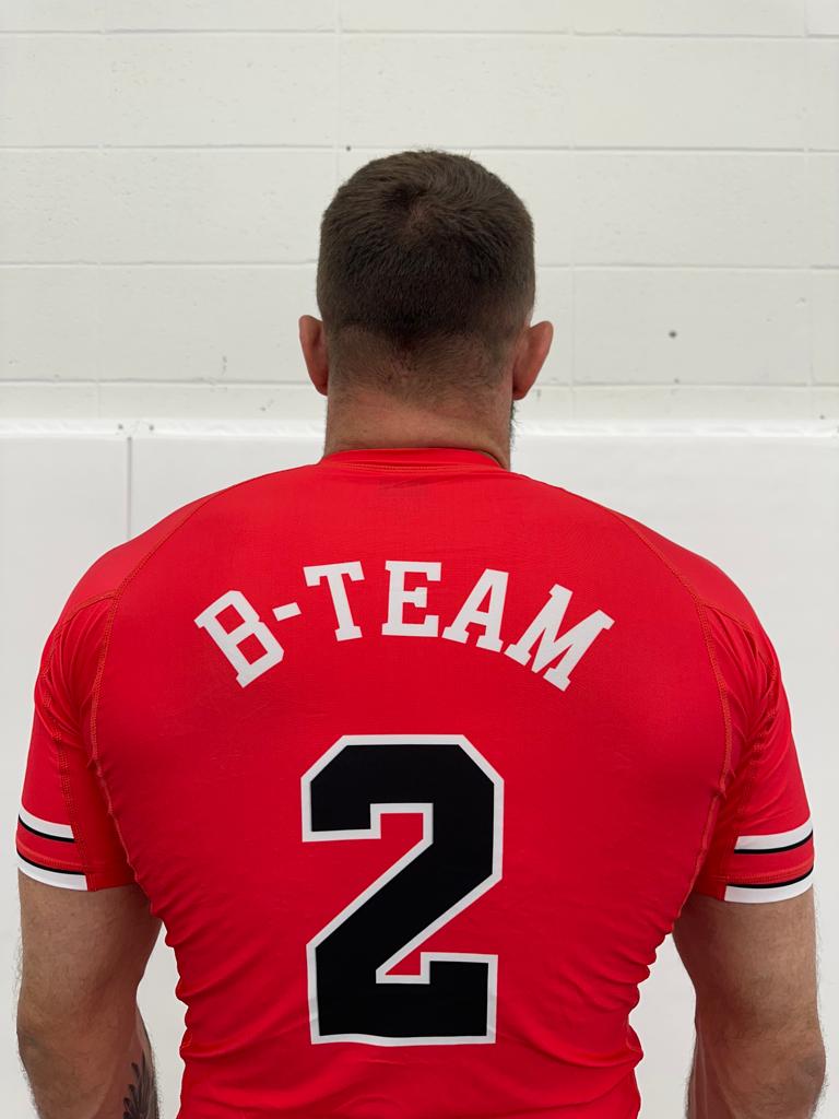 B-Team Bulls Short Sleeve Rashguard