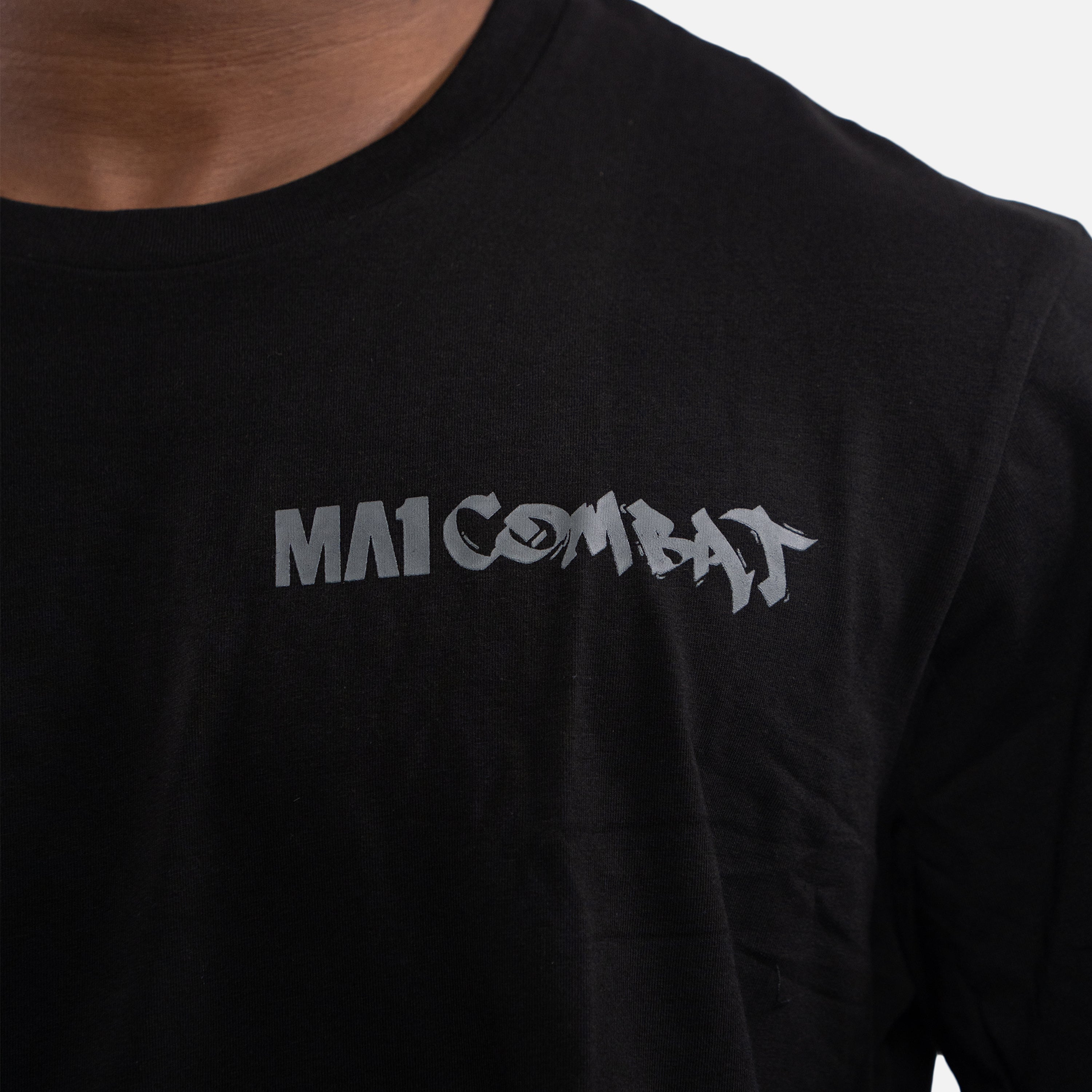 MA1 Combat Black on Black T-shirt