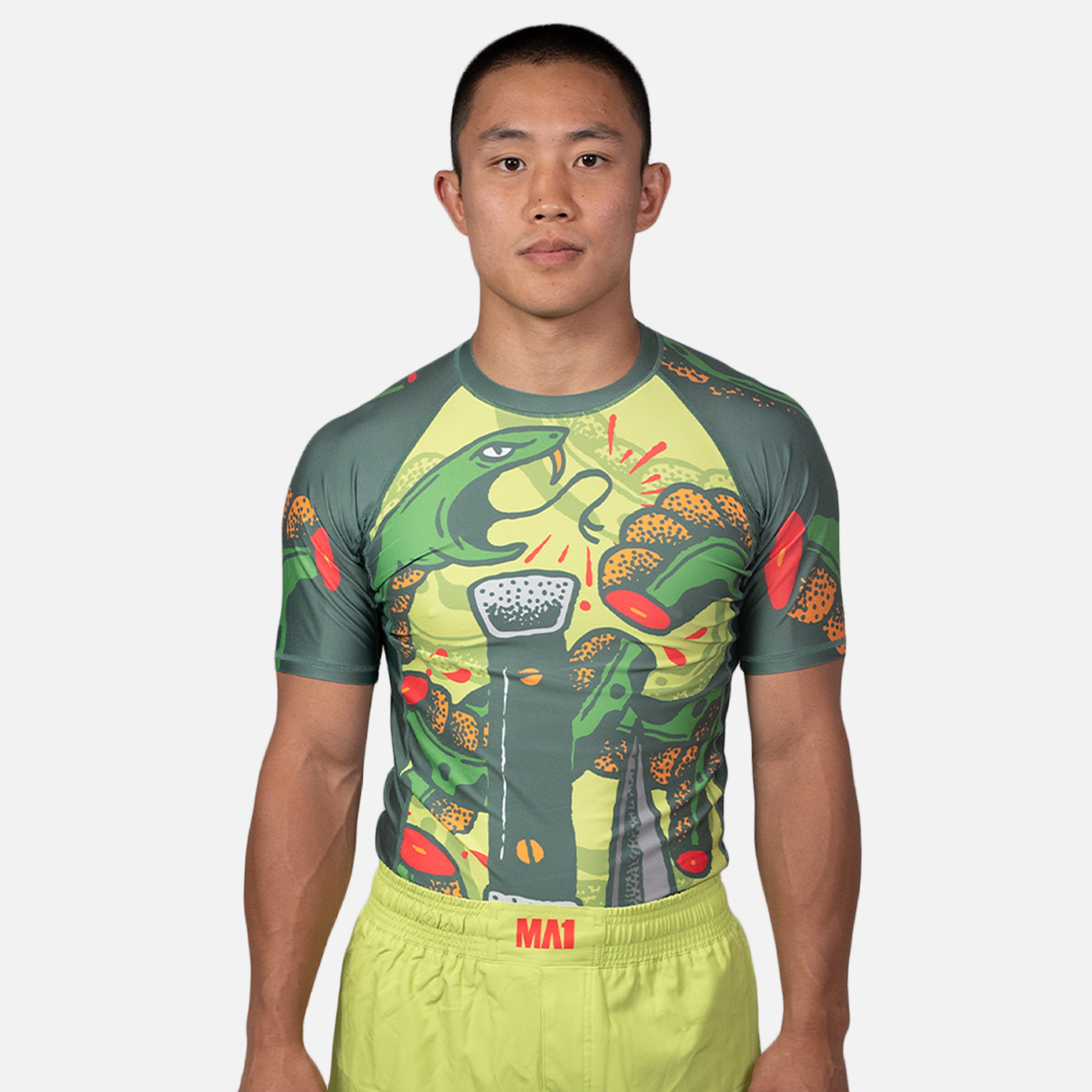 MA1 Snake Short Sleeve Rashguard