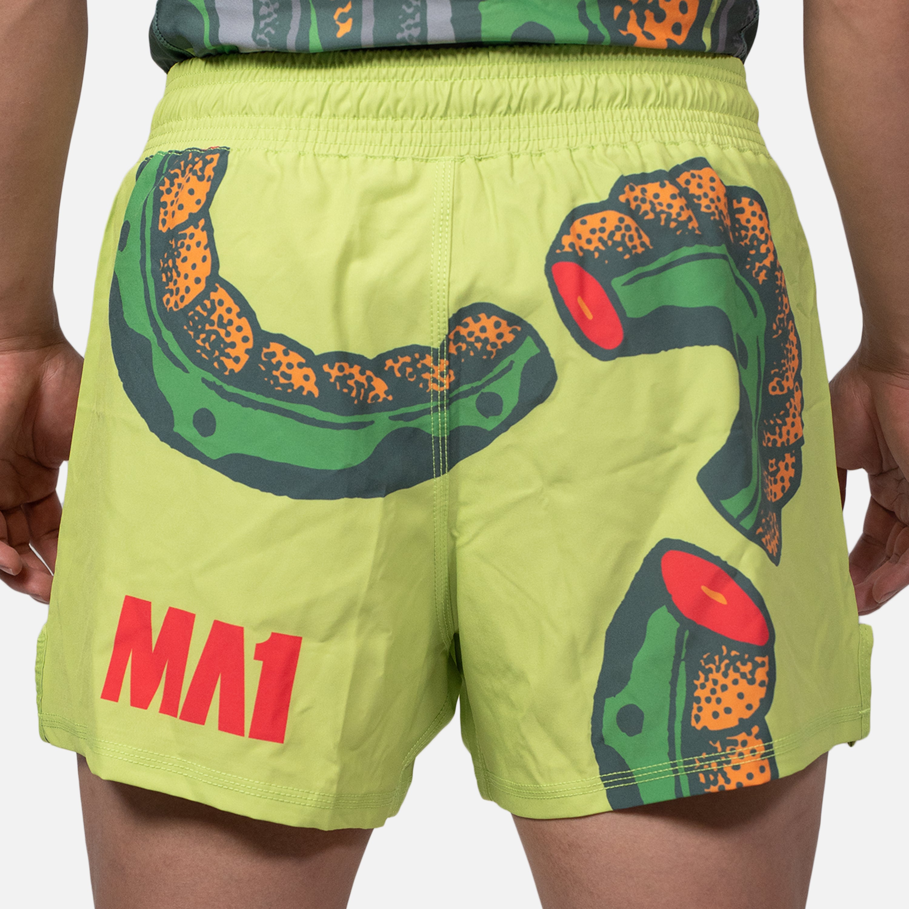 MA1 Snake High Cut MMA Shorts