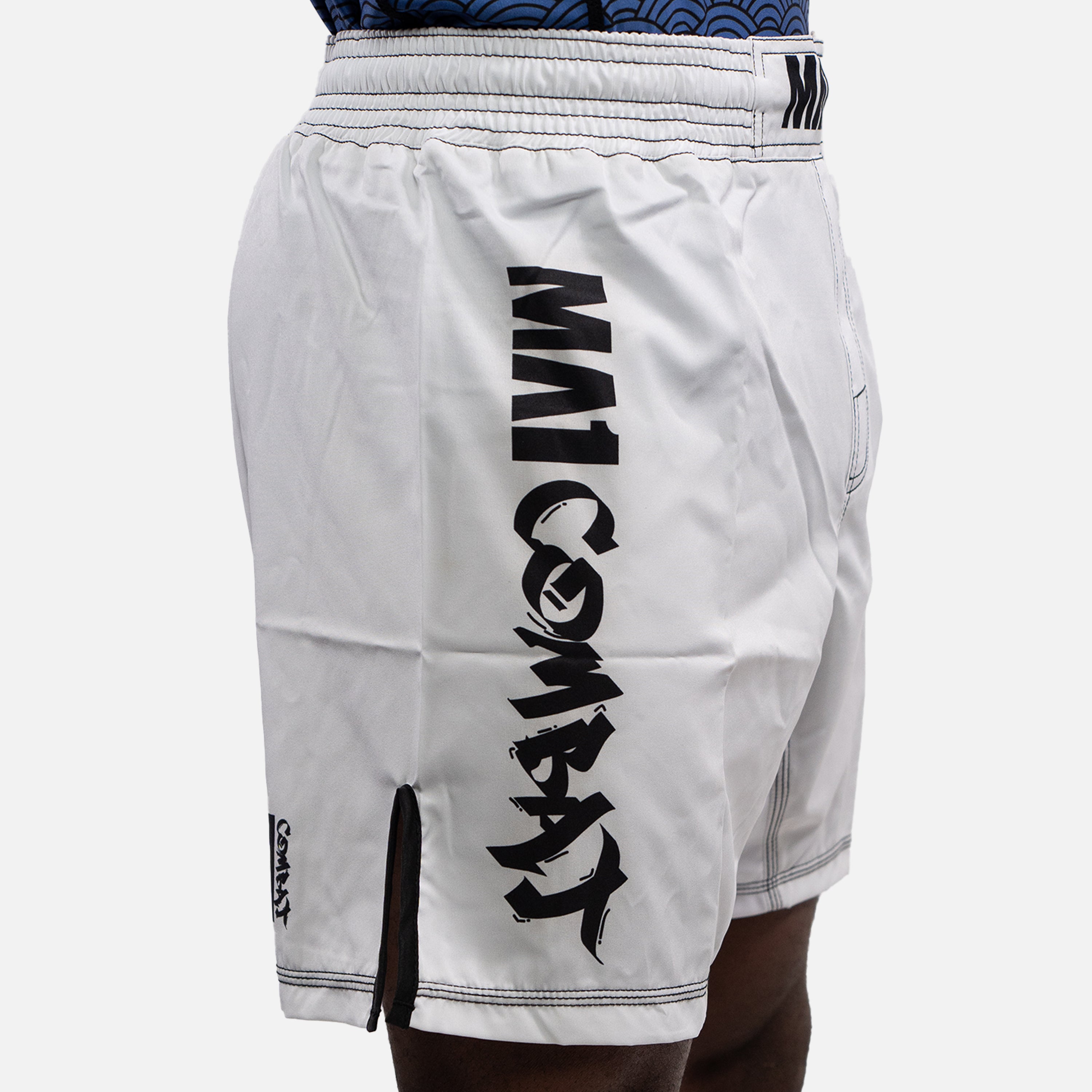 MA1 Combat Basic White MMA Shorts