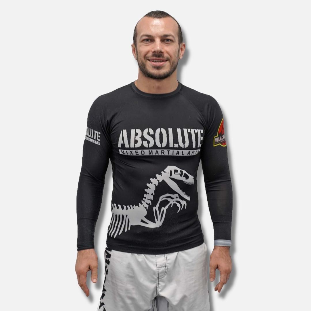MA1 Raptor Long Sleeve Rash Guard - Black