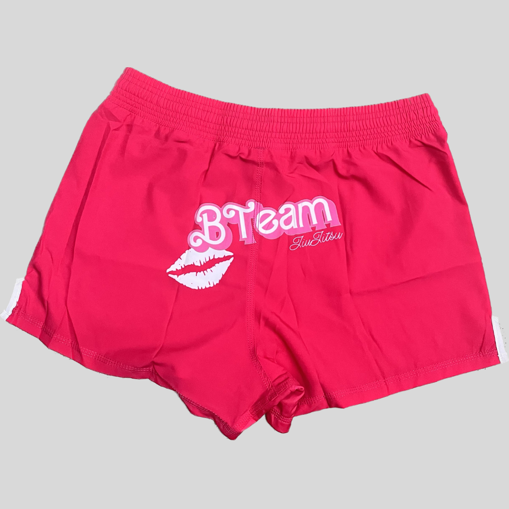 MA1 B-Team Pink High Cut MMA Shorts