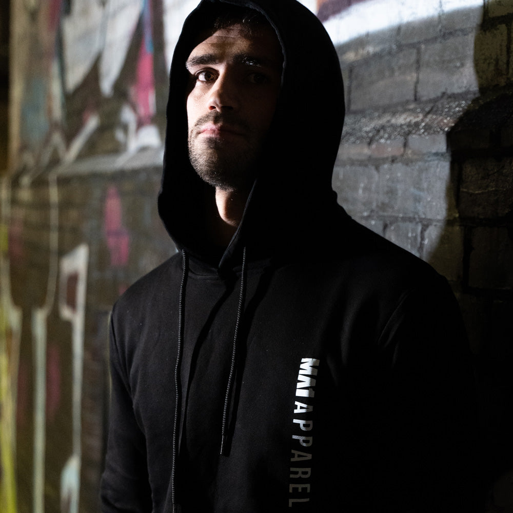 MA1 Active Black Hoodie