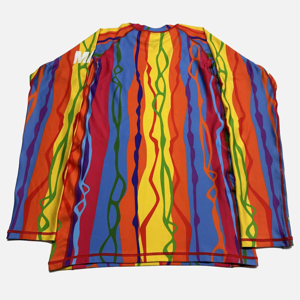 MA1 Chaotic Knit Long Sleeve Rashguard