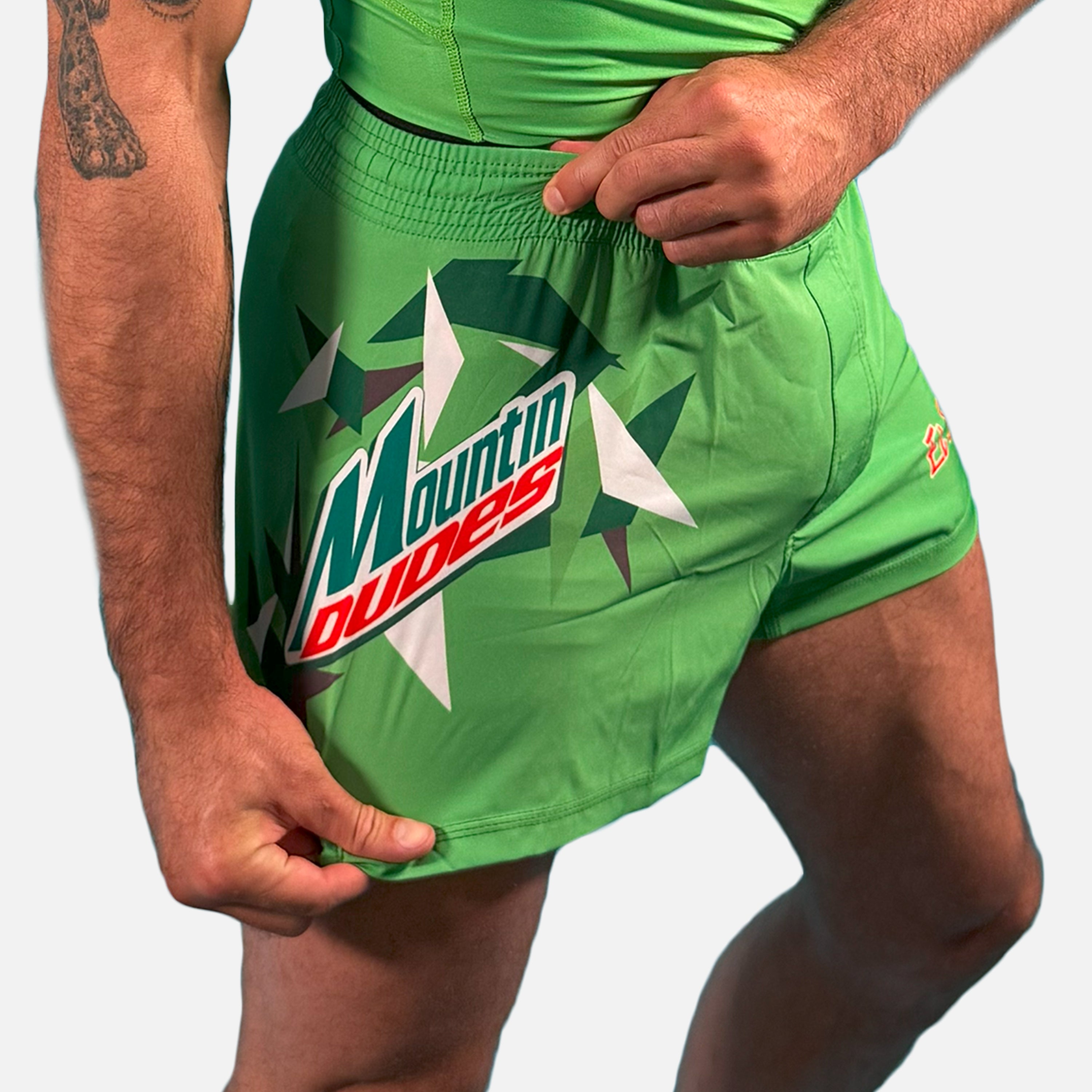 MA1 El Segundo Mountin Dude High Cut MMA Shorts
