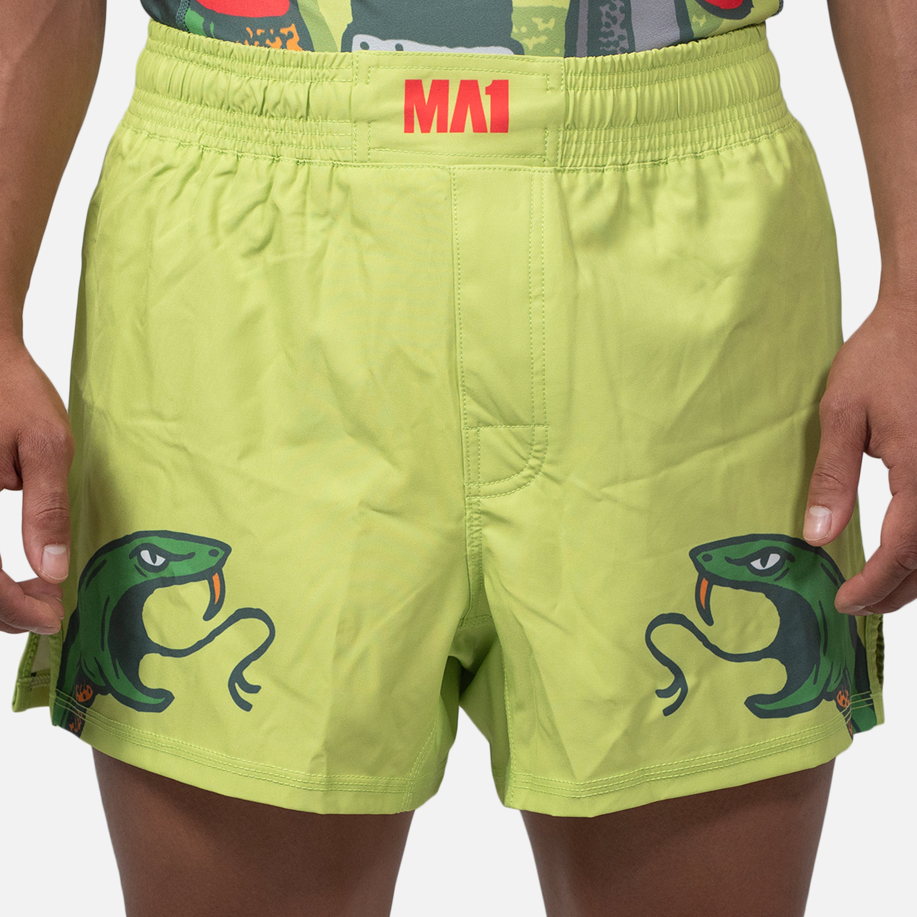 MA1 Snake High Cut MMA Shorts
