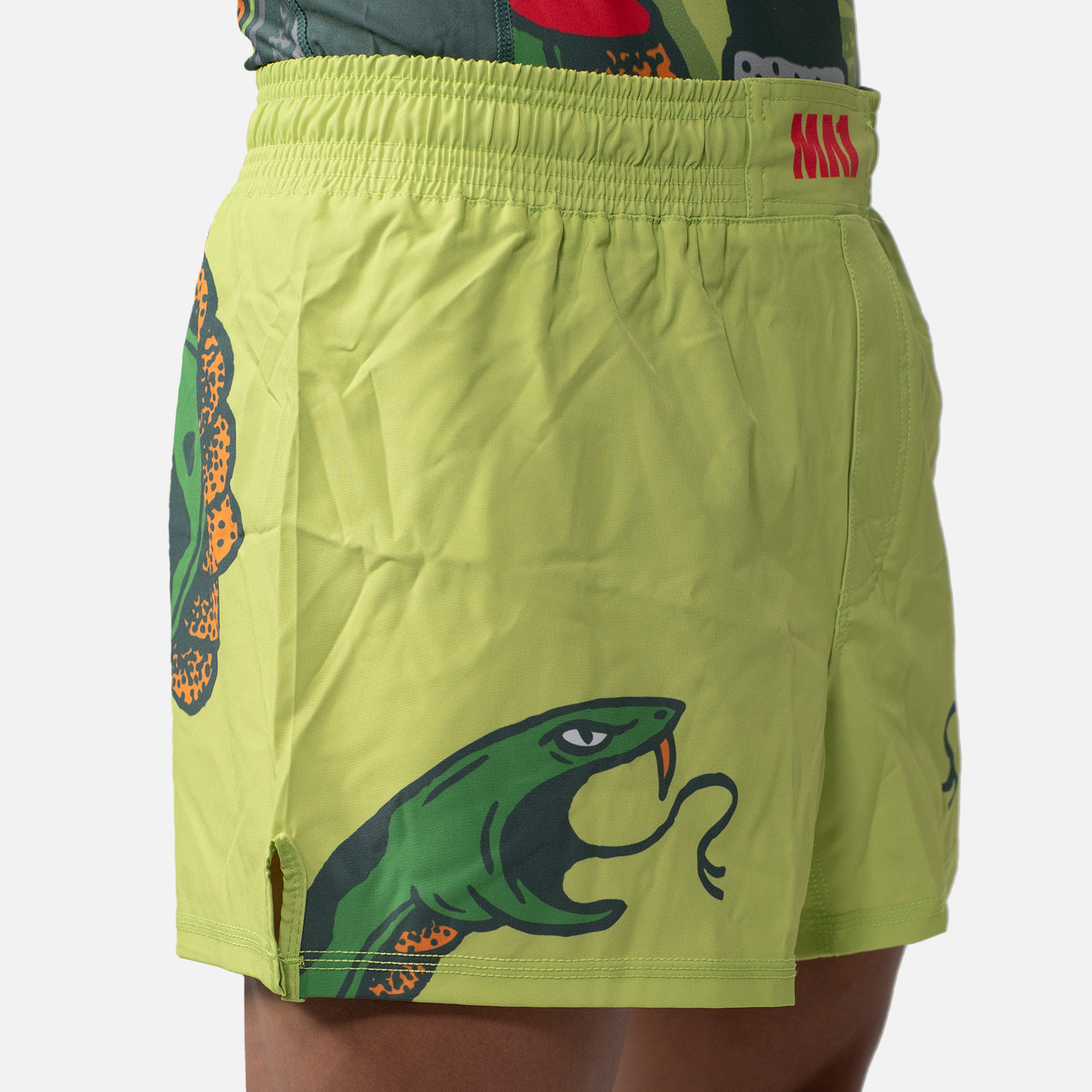 MA1 Snake High Cut MMA Shorts
