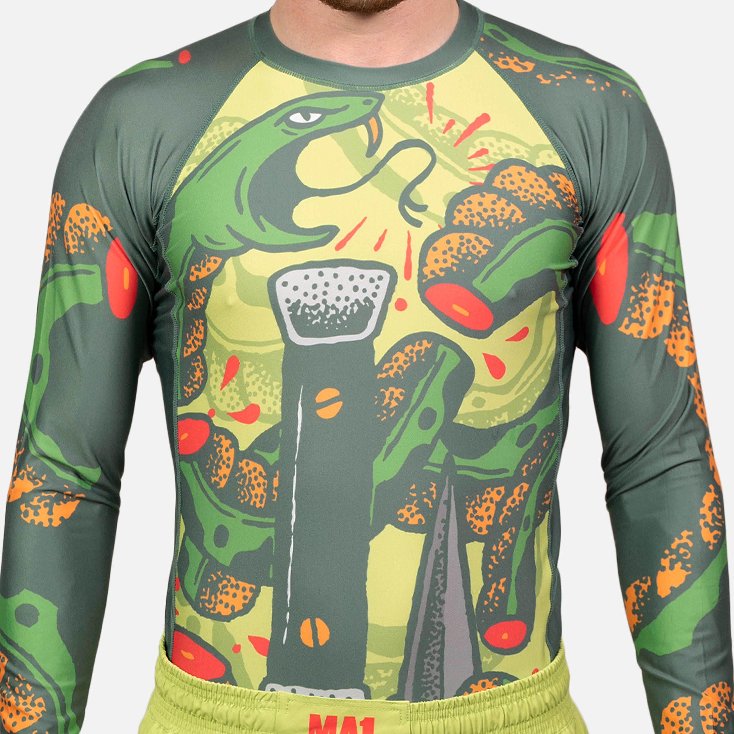 MA1 Snake Long Sleeve Rashguard