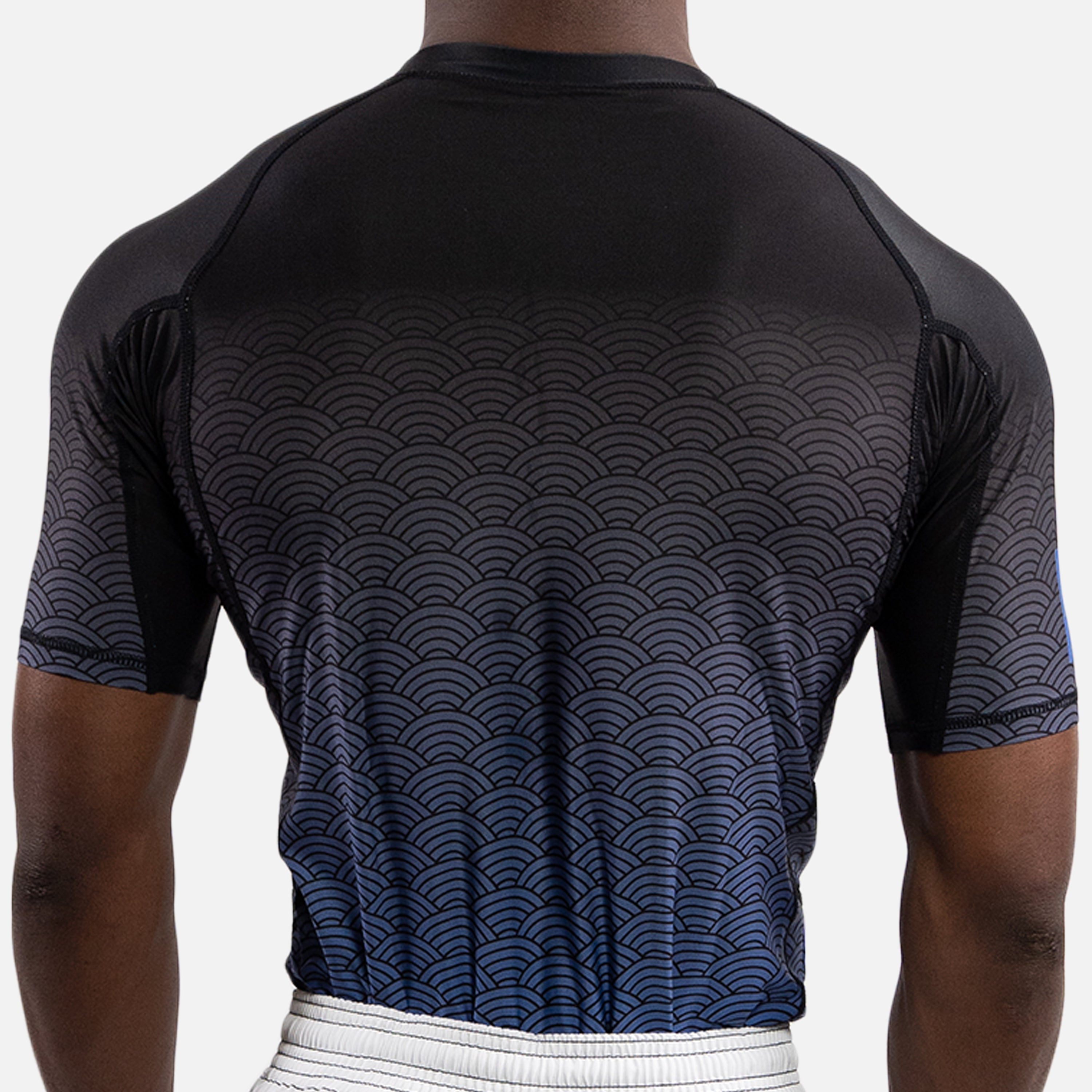 MA1 Short Sleeve Rash Guard - Wagara Blue