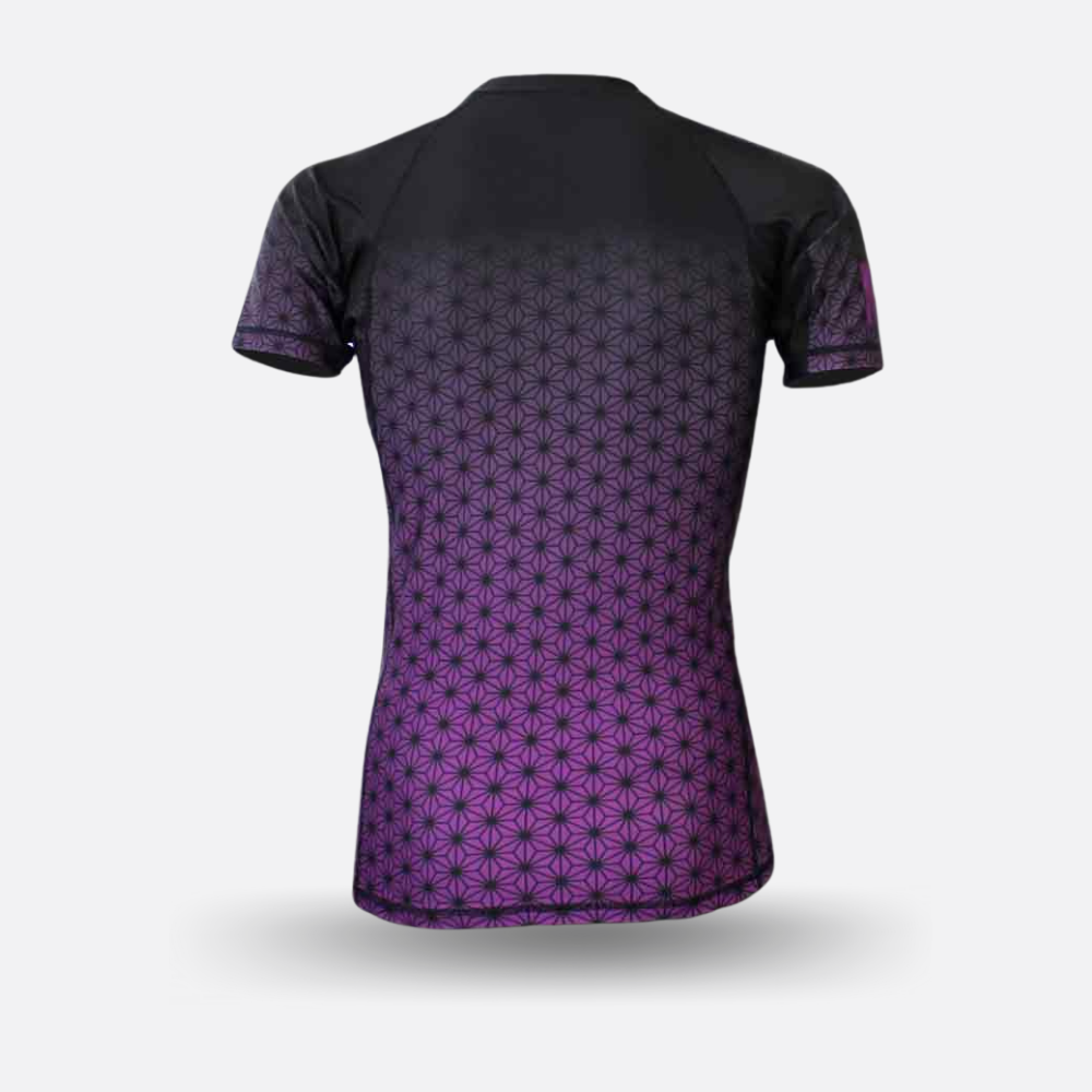MA1 Short Sleeve Rash Guard - Wagara Purple